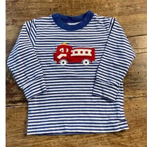 Little English Fire Truck Long sleeve shirt size 2T